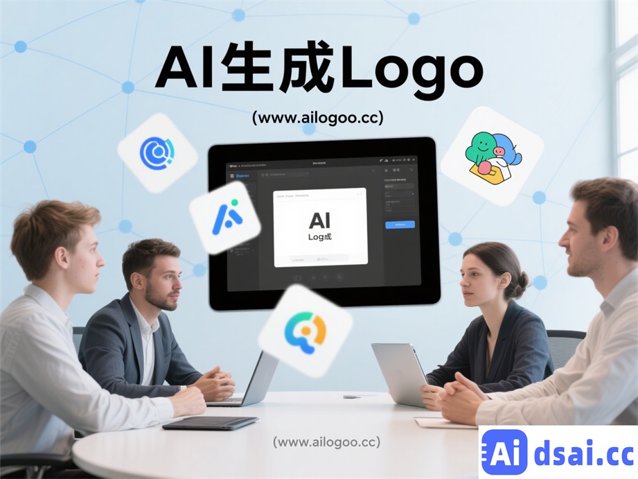 美妆品牌Logo设计，花瓣元素与柔和色调