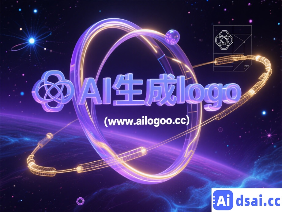 金融科技Logo设计，数字元素与货币符号组合