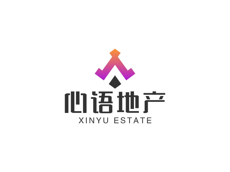 心语地产logo设计